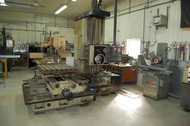 Used 1983 KURAKI BM10DX Horizontal Table Type Boring Mills Ontario CA | Lee Stevens Machinery Inc. #1146020