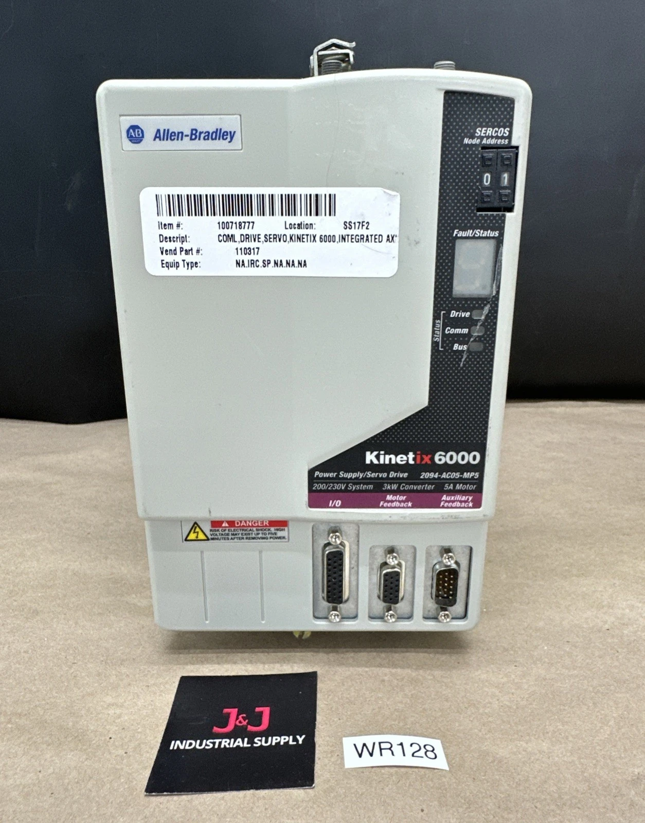 USED Allen-Bradley 2094-AC05-MP5
