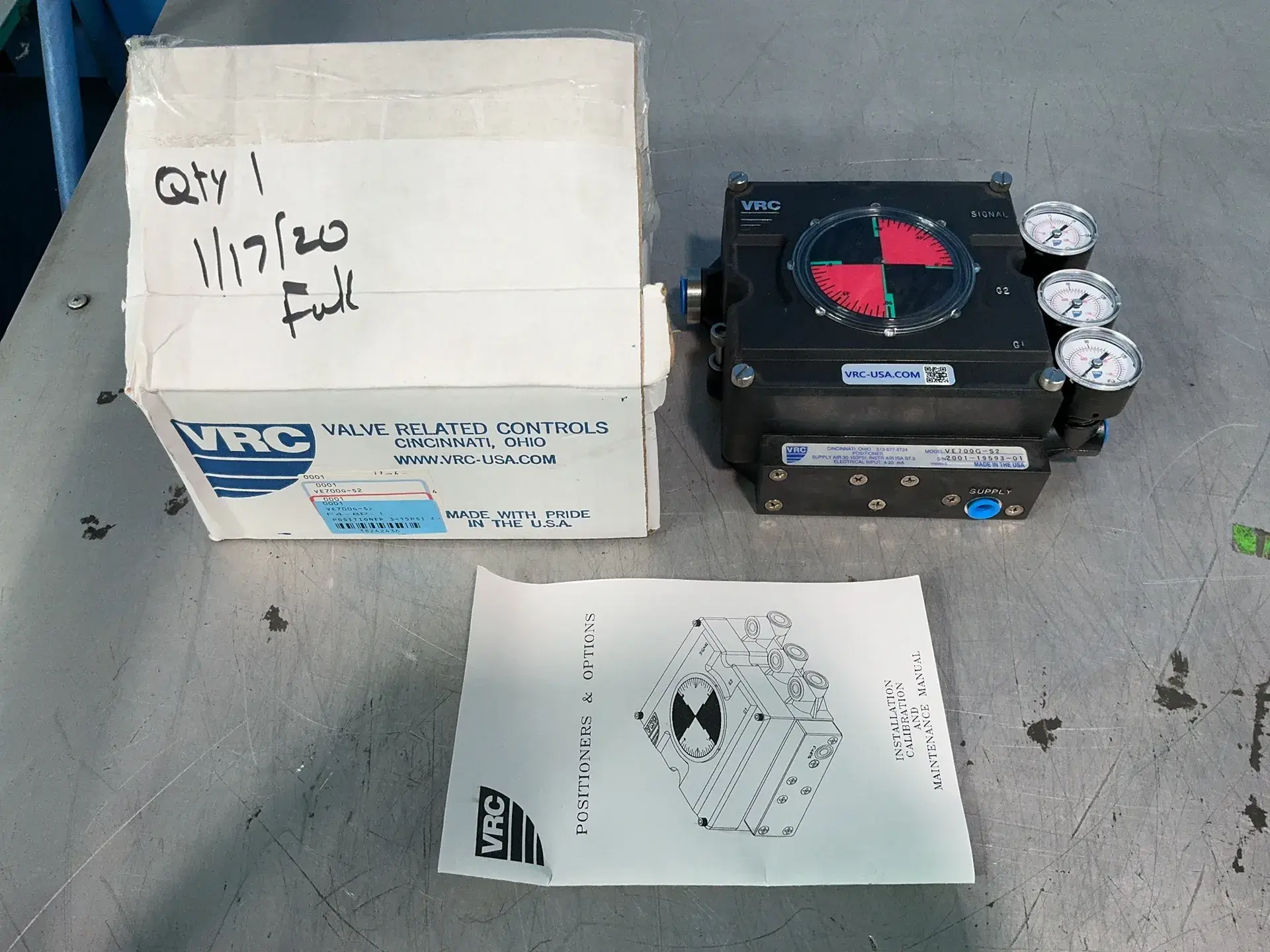 Used VRC VE700GS2 Industrial Controls Ohio US | HGR 24 #1515821