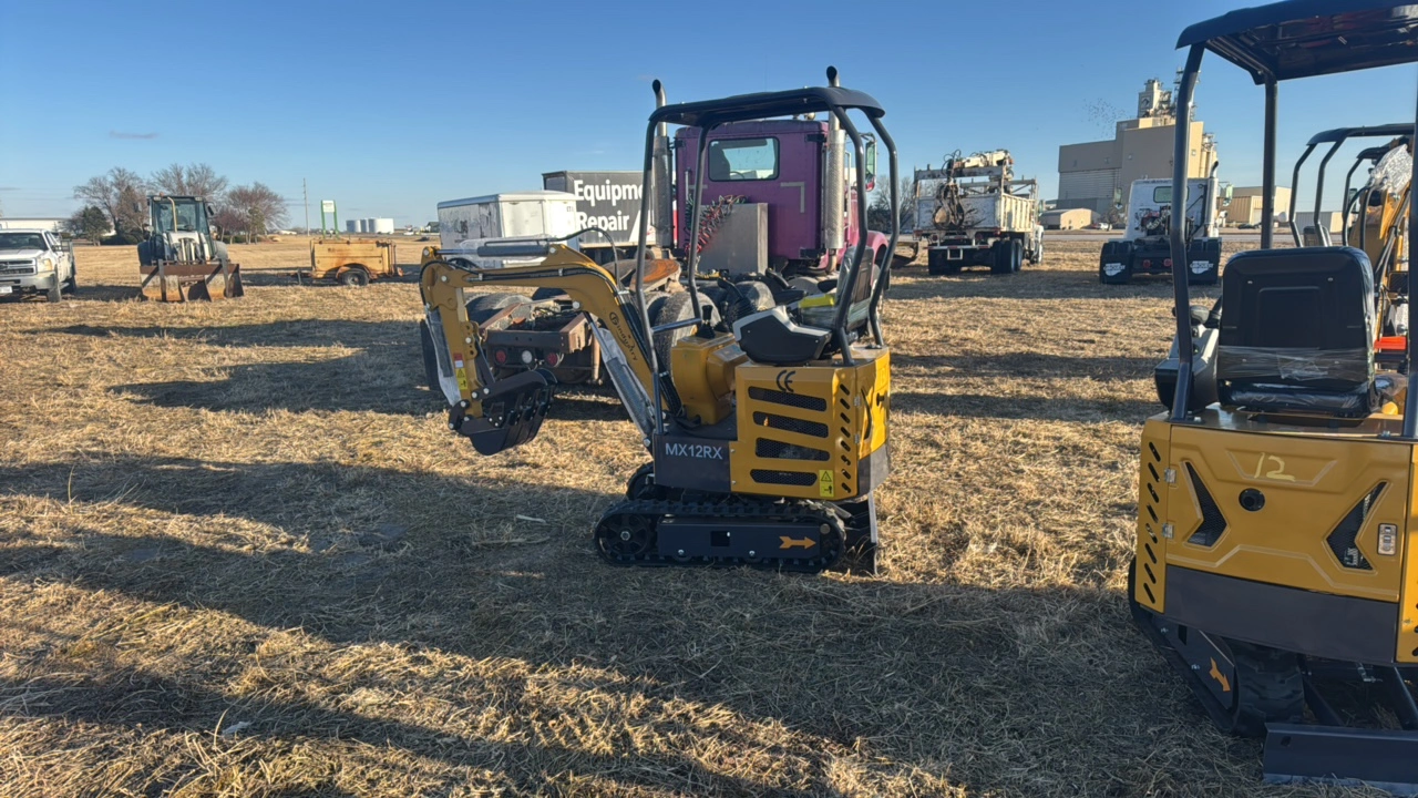 Mini Excavator	CFG	2026	Unused	MX12RX