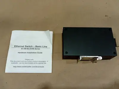 NEW WEIDMULLER IE-SW-BL05-5TX