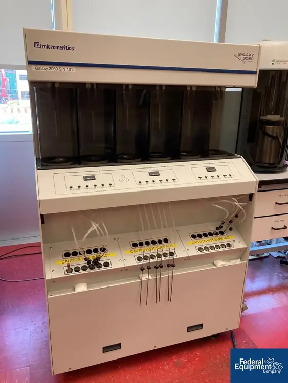 Used Micromeritics Micromeritics Galaxy 3060 Ultra-high Throughput Physisorption Analyzer Particle Counters New Jersey US | Federal Equipment Company #420312
