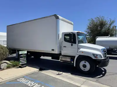 Used 2019 HINO 268 Box trucks California US | Commerce Truck Equipment Sales #1548712