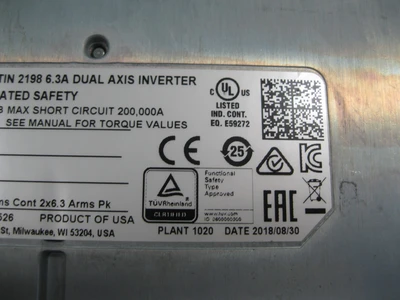 USED Allen-Bradley 2198-D006-ERS3