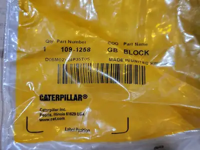 NEW CATERPILLAR 109-1258