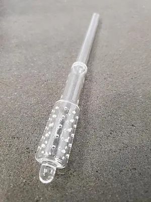 USED QUARTZ BUBBLER ICS 14728