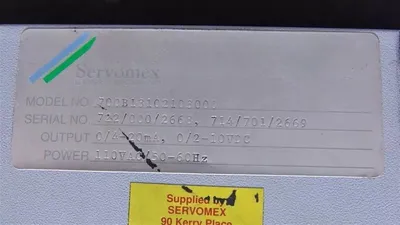 Servomex 700B13102103000 Series 700 Analyzer Control Unit Used