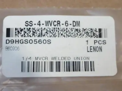 NEW SWAGELOK SS-4-WVCR-6-DM