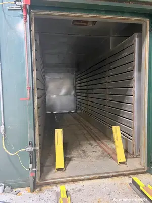 Used Wisconsin Oven Batch Oven – 350°F | 2MM BTU/hr | Propane | 29' Length | Model Batch-7/26/10-G/EP