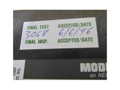 AEG Modicon AS-B55A-001 Module