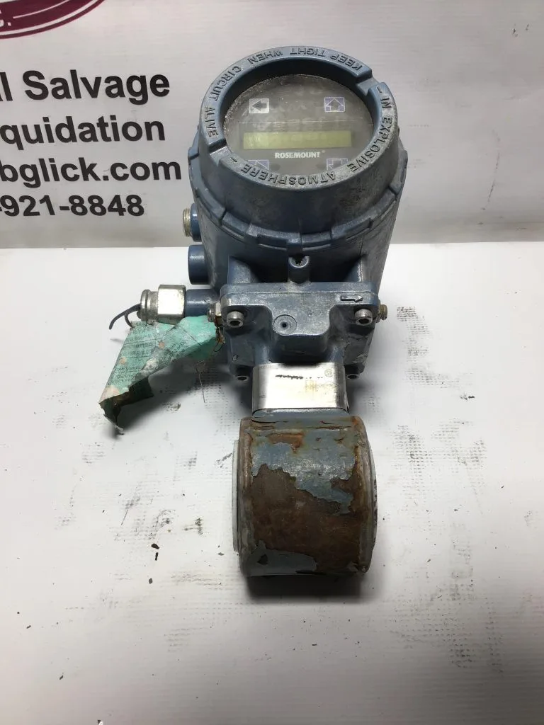 Rosemount 8711 Wafer Magnetic Flow Meter Transmitter 8711SSA015M1 8732EMT2A1M4