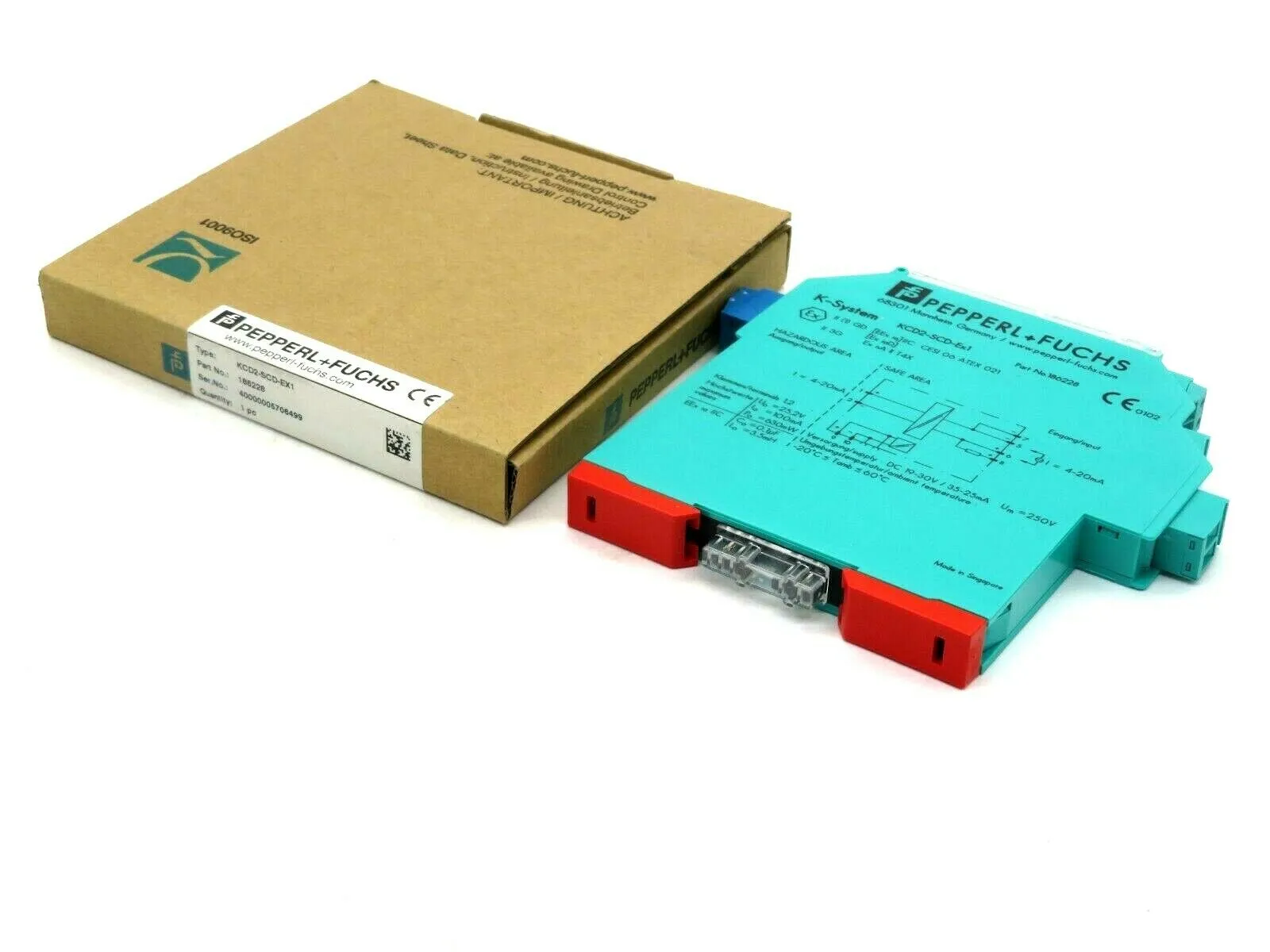 NEW PEPPERL+FUCHS KCD2-SCD-EX1 COMPACT ANALOG OUTPUT KCD2SCDEX1