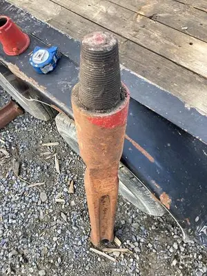 Used AFTERMARKET 5" X 42" CABLE TOOL CHISEL BIT Tool Bits Pennsylvania US | East West Machinery & Drilling #1417237