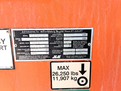 Used 2014 JLG 1350SJP Telescopic Boom Lifts Texas US | Stack Equipment #1271230