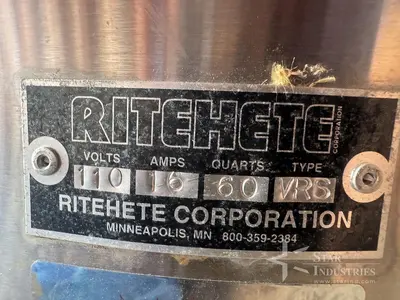 Used RITEHETE _UNKNOWN_ Chocolate Melters California US | Star Industries #1254644