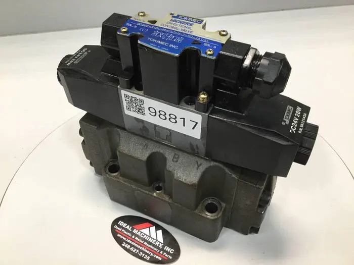 Used TOKIMEC VICKERS DG3V-7-3C-E-T-10-JA8-SM15-7 Valves/Fittings Michigan US | Ideal Machinery #607015