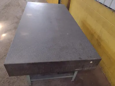 8' X 4' X 10" CHALLENGE PRECISION LAYOUT INSPECTION GRANITE TABLE: STOCK #23800