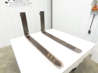 Crown 75324-3 4x42" Class 2 Steel Forklift Forks 16" Carriage 1-Pair 1500X24