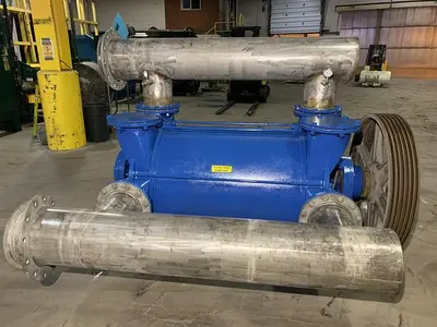 NES MODEL 2BE 42 2BE3426-2BY3-3 SINGLE STAGE VACUUM PUMP