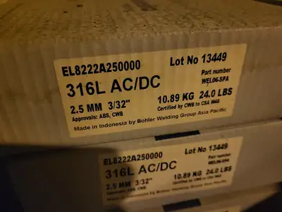 NEW AVESTA 316L AC/DC
