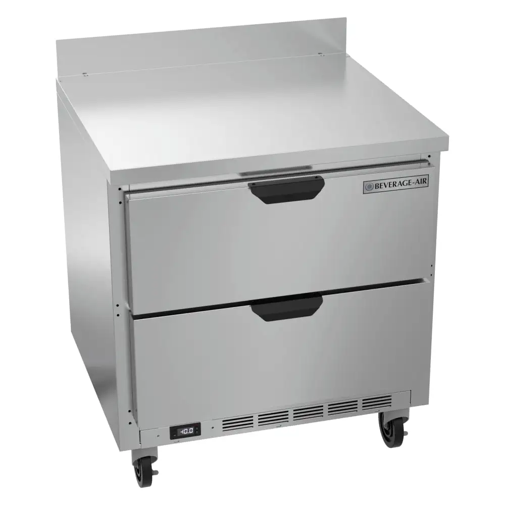 Beverage-Air WTFD32AHC-2 32"W Worktop Freezer W/ (1) Section & (2) Drawers, 115v