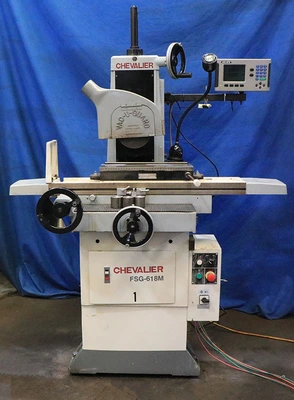 USED 2019 Chevalier FSG-618M, 2019, 2X DRO, ROLLER BEARING TABLE