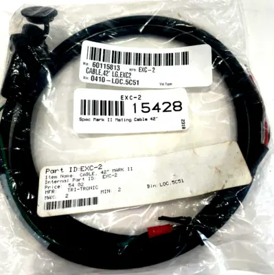NEW TRI-TRONICS EXC-2 FIBER OPTIC CABLE EXC2