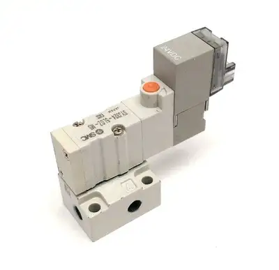 SYJ324-5LOZ-M5 | SMC  3-Port 2-Position Solenoid Valve M5 Base Mounted 24VDC - New Other