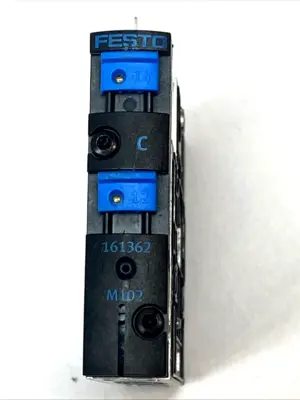 USED FESTO SOLENOID VALVE 5/2 BISTABLE 24VDC 161361