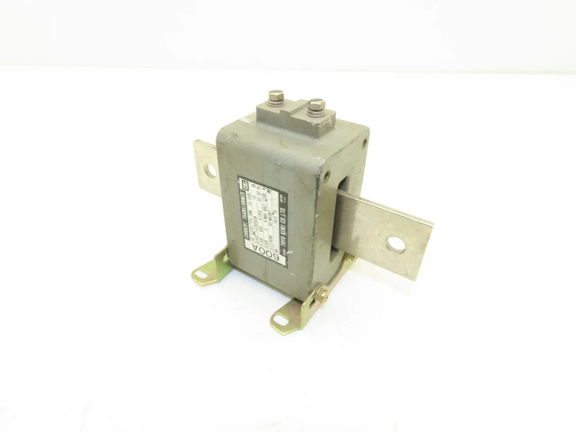 Toyo Keiki CBM-15/50B Current Transformer 600A 5A Class 1.0 JIS C1731 15VA