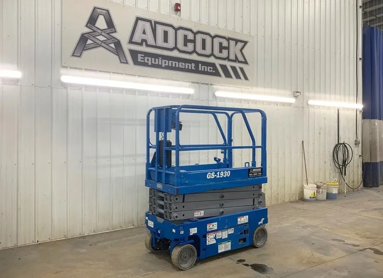 Used 2020 GENIE GS-1930 ELECTRIC SCISSOR LIFT Scissor Lifters Alberta CA | Adcock Equipment #1498444