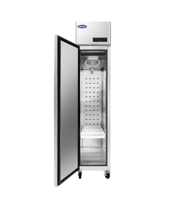New | in-Stock Atosa New Atosa MBF15FSGRL Top Mount Slim One (1) Door Freezer (Left Hinged) Freezers Illinois US | Falcon Restaurant Supply #1375573