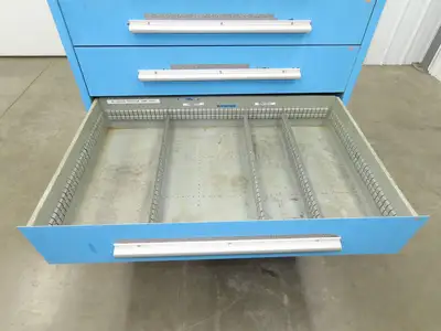 Nu-Era Tool Storage Cabinet Modular 8 Drawer 45x28x61" Stanley Vidmar Lista