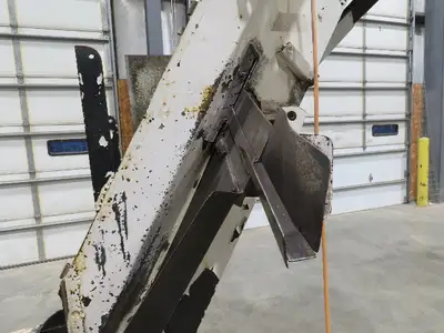 Spectrum Automation 0345HD Steel Hopper Parts Feeder Floorbin Elevator Conveyor