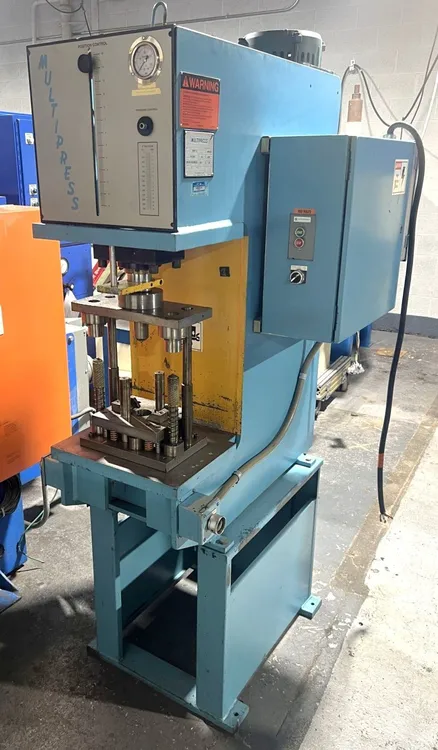 Used 2002 MULTIPRESS MSP-15 C-Frame Presses Illinois US | Kempler Machinery #1050910