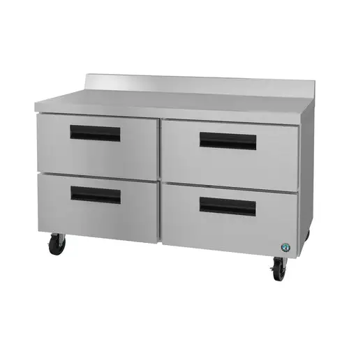 Hoshizaki WF48B-D4 48" W Worktop Freezer w/ (2) Sections & (4) Drawers, 115v