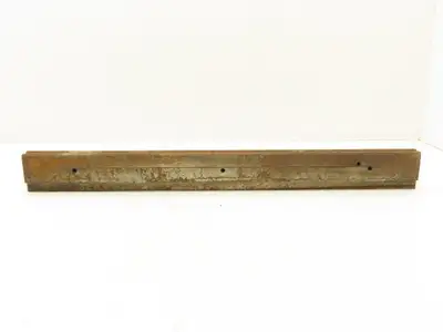 Press Brake Die 23-9/16" Long 90° V 1/4" W 1/8" D 1-3/4" H 1/2" Tang