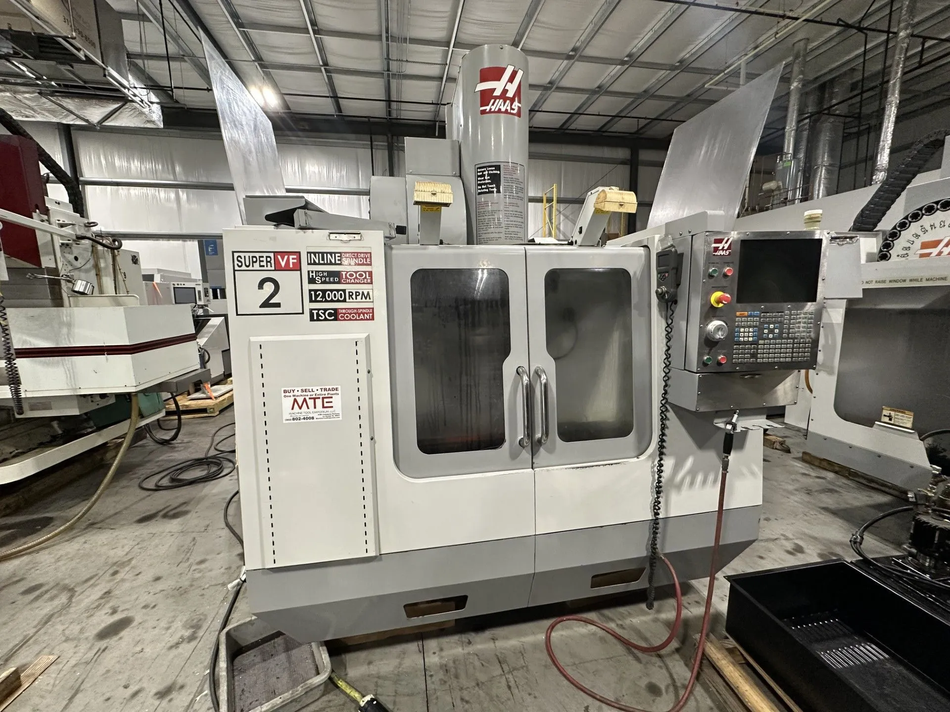 2009 Haas Super VF-2SS CNC Vertical Machining Center