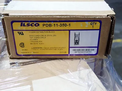 Used 2020 ILSCO PDB113501 Terminal Blocks Ohio US | HGR 24 #1084730