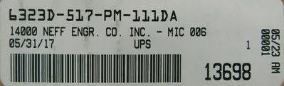 NEW MAC VALVES 6323D-517-PM-111DA SOLENOID VALVE 13698 6323D517PM111DA