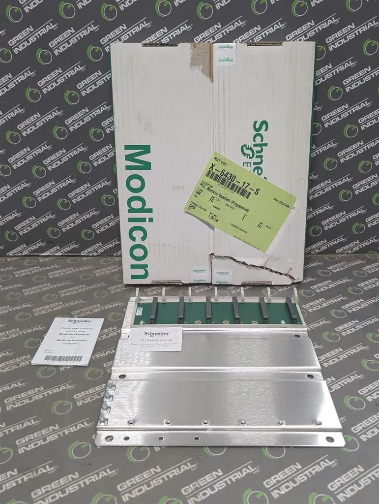 Schneider / Modicon 140XBP00600 Safety Non-Interfering 6 Slot Backplane PV03 New NIB