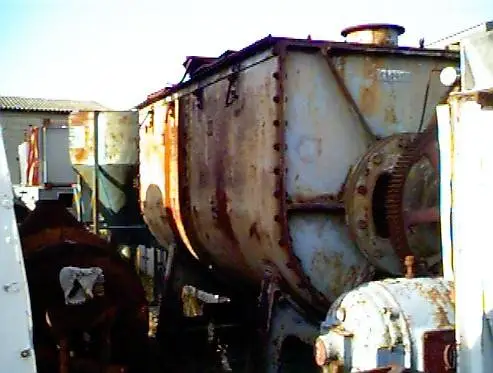 5,600 L Gardner M/S U Trough Mixer
