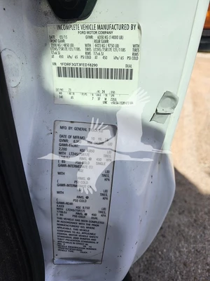 USED 2015 FORD F350