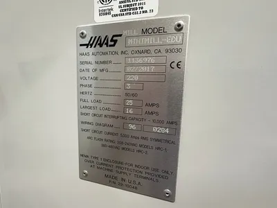 2017 HAAS MINI MILL Vertical Machining Centers | Hindley Machine Tool Sales, LLC (23)