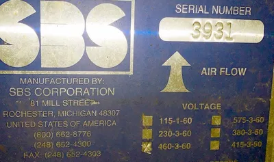 SBS CORP. Oil to Air Heat Exchanger Oil to Air Heat Exchanger | Heat Treat Equipment Co. (4)