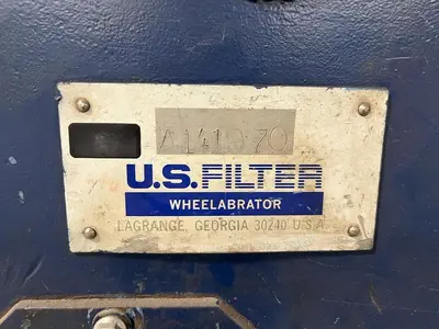 USED 1997 WHEELABRATOR TUMBLAST TBR-6