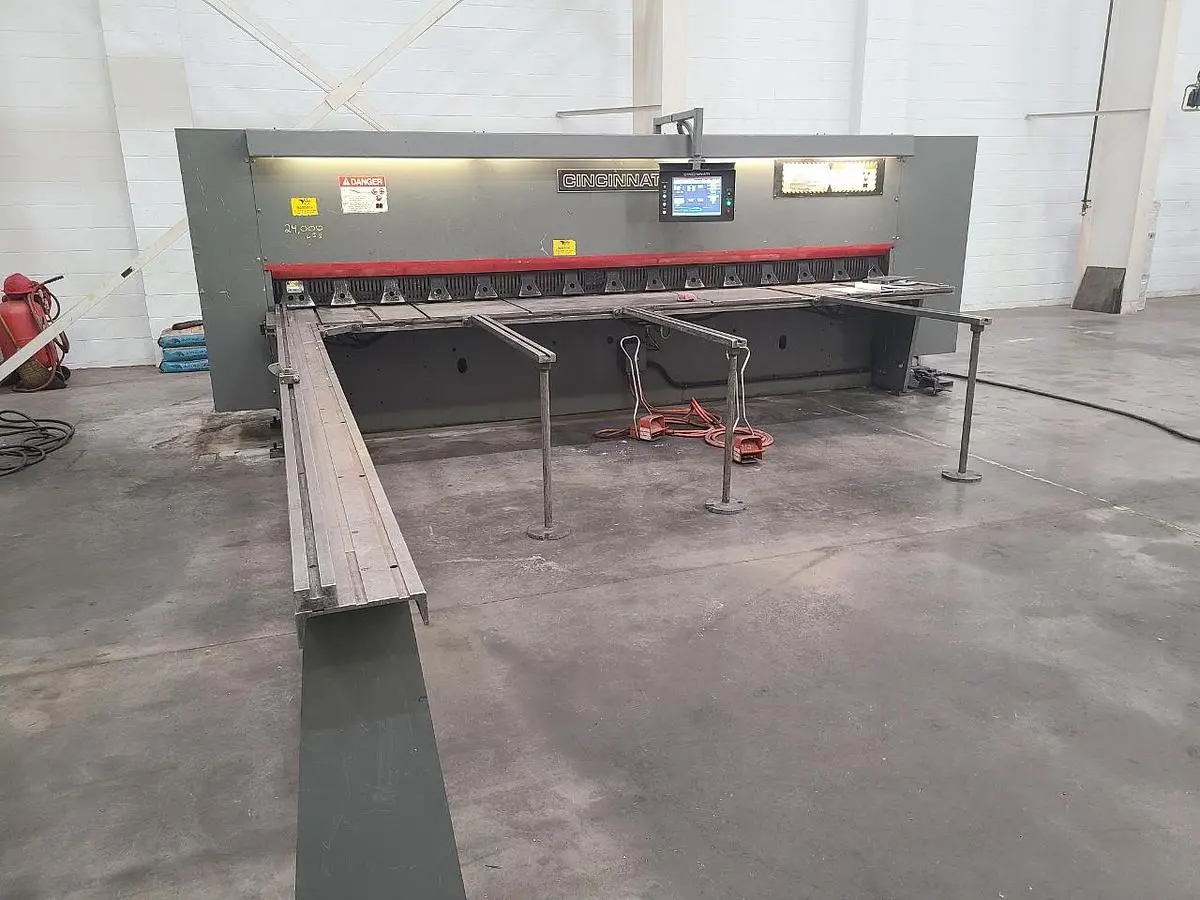 Used 2015 CINCINNATI 250HS 14 Power Squaring Shears (Inch) Pennsylvania US | Hildebrand Machinery Co. #1486077