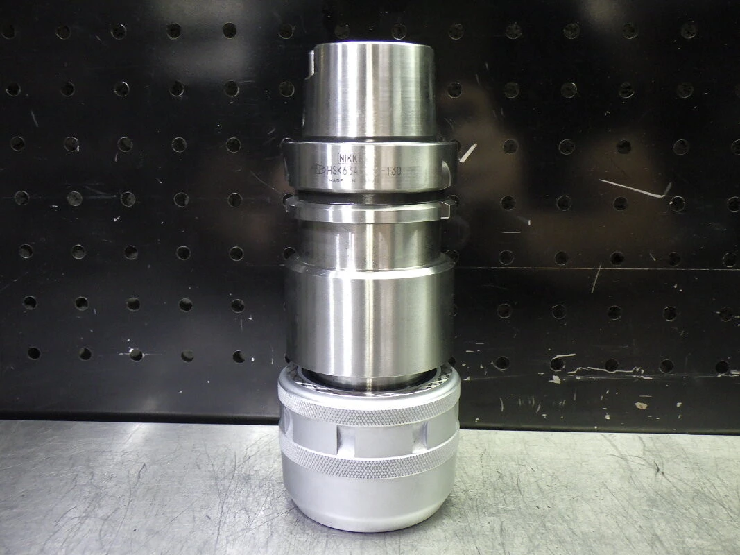 Nikken HSK63A 32mm Power Milling Chuck 130mm pro HSK63A-C32-130 (LOC2908B)