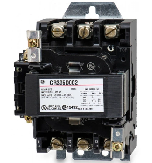GE General Electric CR305D002 Contactor Full Voltage, Non Combination, Non Rev. [New]