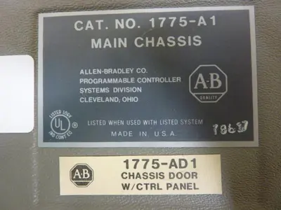 USED ALLEN BRADLEY 1775-A1